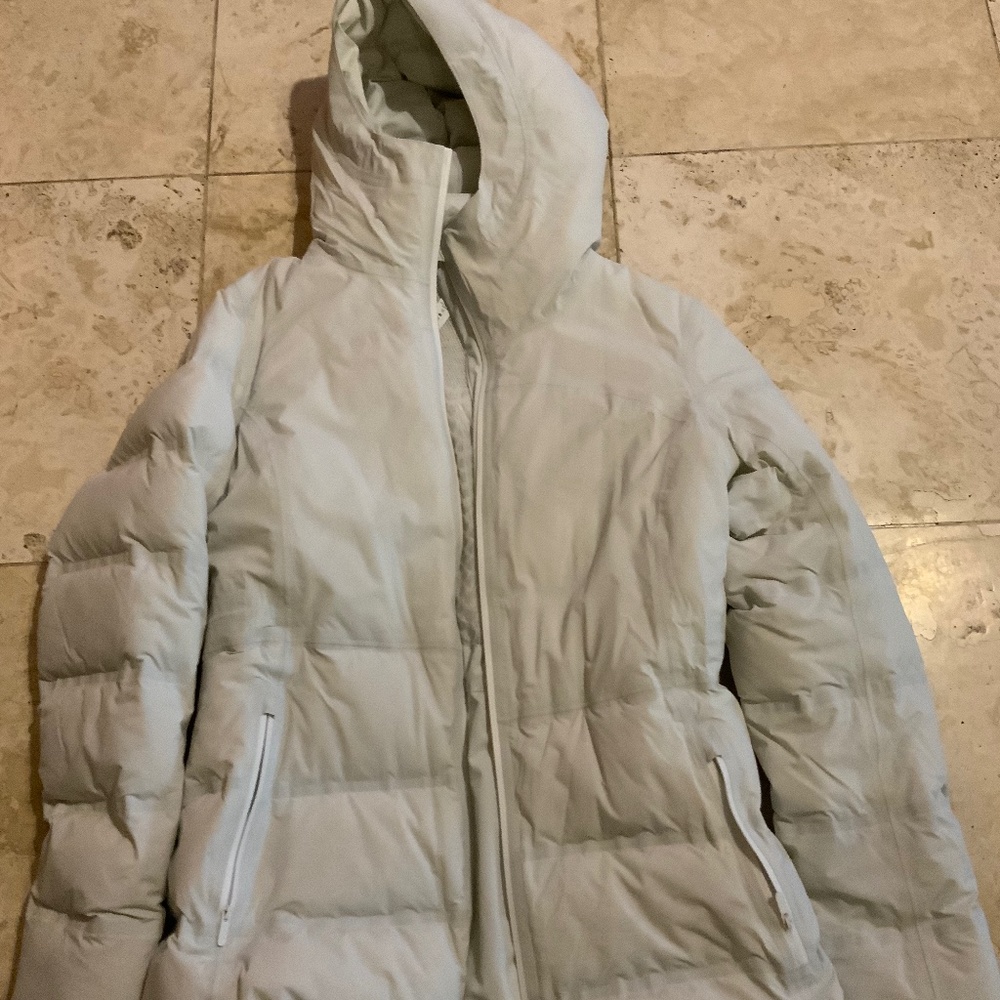 Lululemon Sleet Street Jacket Natural Ivory Size 10
